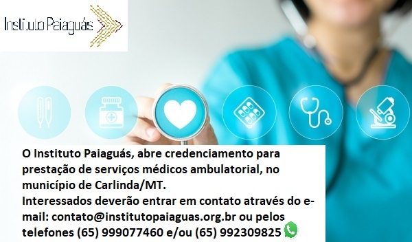 Credenciamento para Serviços Médicos no município de Carlinda/MT